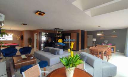 Cobertura com 4 dormitórios à venda, 440 m² por R$ 2.800.000,00 - Pitangueiras - Guarujá/SP