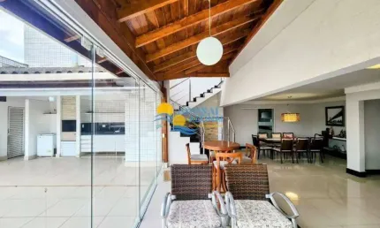 Cobertura com 4 dormitórios à venda, 334 m² por R$ 990.000,00 - Jardim Astúrias - Guarujá/SP