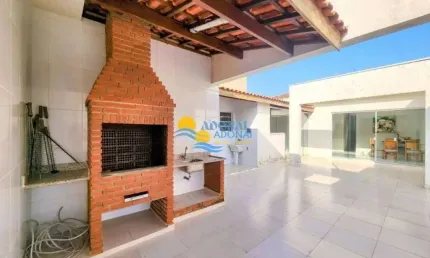 Cobertura com 3 dormitórios à venda, 180 m² por R$ 750.000,00 - Tombo - Guarujá/SP