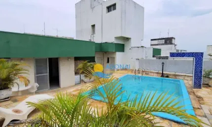 Cobertura com 3 dormitórios à venda, 168 m² por R$ 650.000,00 - Jardim Astúrias - Guarujá/SP