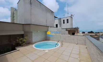 Cobertura com 3 dormitórios à venda, 186 m² por R$ 650.000,00 - Enseada - Guarujá/SP