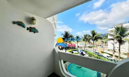 Apartamento com 2 dormitórios à venda, 97 m² por R$ 900.000,00 - Tombo - Guarujá/SP