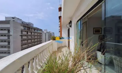 Cobertura com 3 dormitórios à venda, 269 m² por R$ 1.250.000,00 - Pitangueiras - Guarujá/SP