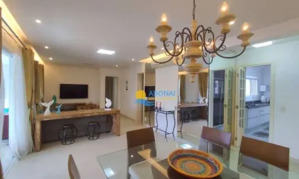 Apartamento com 3 dormitórios à venda, 134 m² por r$ 1.400.000,00 - jardim astúrias - guarujá/sp