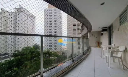 Apartamento com 4 dormitórios à venda, 150 m² por r$ 950.000,00 - pitangueiras - guarujá/sp