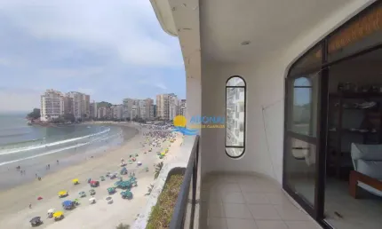 Apartamento com 3 dormitórios à venda, 190 m² por r$ 1.200.000,00 - jardim astúrias - guarujá/sp
