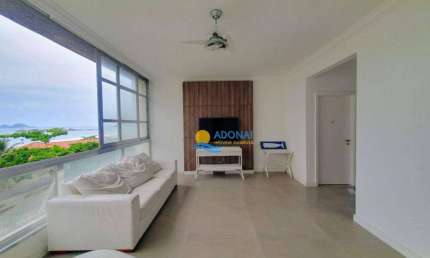 Apartamento com 3 dormitórios à venda, 140 m² por R$ 850.000,00 - Pitangueiras - Guarujá/SP