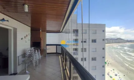 Apartamento com 4 dormitórios à venda, 140 m² por R$ 1.800.000,00 - Jardim Astúrias - Guarujá/SP