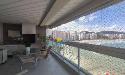 Apartamento com 4 dormitórios à venda, 175 m² por r$ 2.500.000,00 - jardim astúrias - guarujá/sp