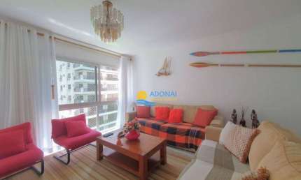 Apartamento com 3 dormitórios à venda, 120 m² por R$ 690.000,00 - Pitangueiras - Guarujá/SP