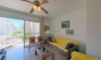 Apartamento com 3 dormitórios à venda, 125 m² por r$ 700.000,00 - pitangueiras - guarujá/sp