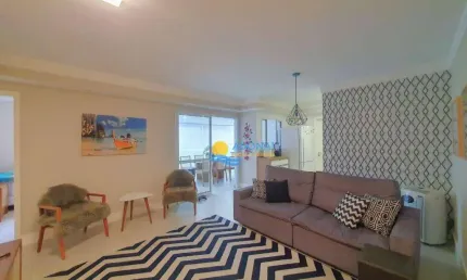 Apartamento com 3 dormitórios à venda, 103 m² por R$ 830.000,00 - Pitangueiras - Guarujá/SP