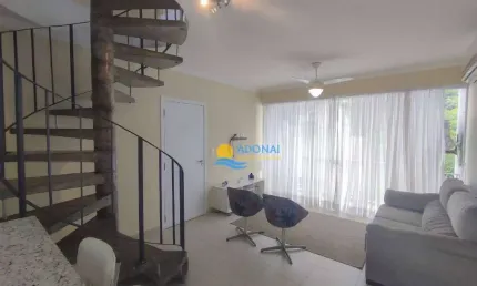 Cobertura com 3 dormitórios à venda, 183 m² por R$ 900.000,00 - Pitangueiras - Guarujá/SP