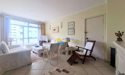 Apartamento com 2 dormitórios à venda, 100 m² por r$ 540.000,00 - pitangueiras - guarujá/sp