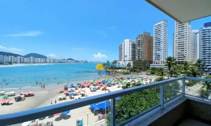 Apartamento com 3 dormitórios à venda, 150 m² por R$ 750.000,00 - Jardim Astúrias - Guarujá/SP