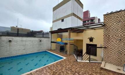 Cobertura com 3 dormitórios à venda, 150 m² por R$ 675.000,00 - Jardim Astúrias - Guarujá/SP