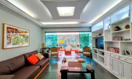 Apartamento com 3 dormitórios à venda, 190 m² por r$ 1.200.000,00 - pitangueiras - guarujá/sp