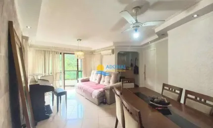 Apartamento com 3 dormitórios à venda, 124 m² por R$ 530.000,00 - Pitangueiras - Guarujá/SP