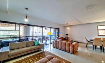 Apartamento com 4 dormitórios à venda, 195 m² por R$ 1.500.000,00 - Pitangueiras - Guarujá/SP