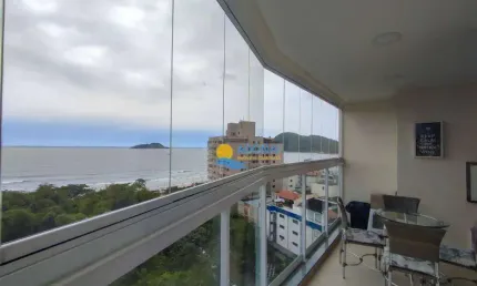 Apartamento com 3 dormitórios à venda, 114 m² por r$ 1.580.000,00 - jardim astúrias - guarujá/sp