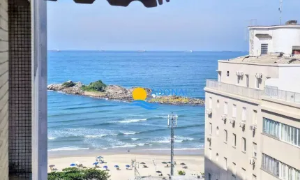 Apartamento com 2 dormitórios à venda, 90 m² por r$ 460.000,00 - pitangueiras - guarujá/sp