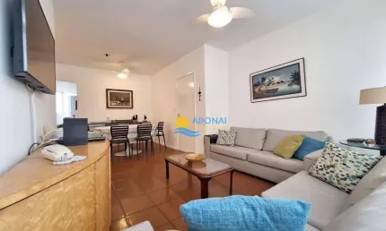 Apartamento com 2 dormitórios à venda, 86 m² por r$ 440.000,00 - pitangueiras - guarujá/sp
