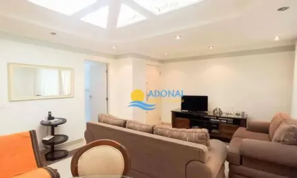 Apartamento com 3 dormitórios à venda, 94 m² por r$ 550.000,00 - pitangueiras - guarujá/sp