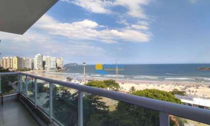 Apartamento com 3 dormitórios à venda, 155 m² por R$ 1.500.000,00 - Pitangueiras - Guarujá/SP