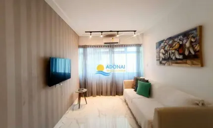Apartamento com 1 dormitório à venda, 60 m² por R$ 330.000,00 - Pitangueiras - Guarujá/SP