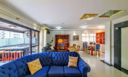 Apartamento com 4 dormitórios à venda, 190 m² por R$ 1.500.000,00 - Pitangueiras - Guarujá/SP