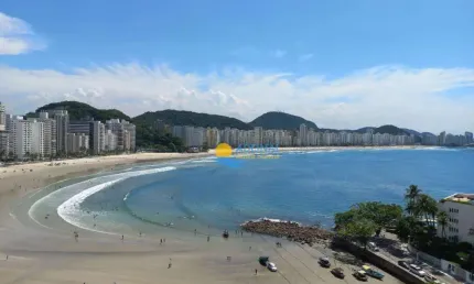Cobertura com 4 dormitórios à venda, 450 m² por R$ 4.000.000,00 - Jardim Astúrias - Guarujá/SP