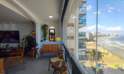 Apartamento com 4 dormitórios à venda, 200 m² por R$ 1.750.000,00 - Jardim Astúrias - Guarujá/SP