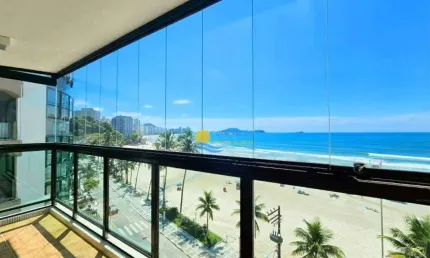 Apartamento com 3 dormitórios à venda, 175 m² por R$ 1.380.000,00 - Jardim Astúrias - Guarujá/SP