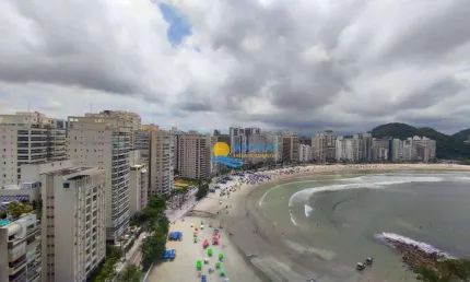 Apartamento com 2 dormitórios à venda, 94 m² por r$ 900.000,00 - jardim astúrias - guarujá/sp
