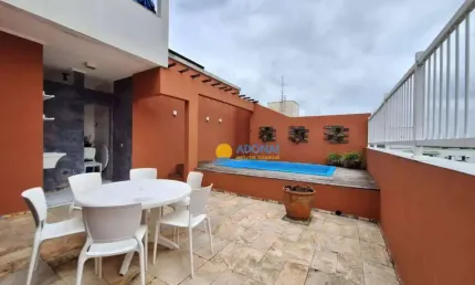 Cobertura com 3 dormitórios à venda, 140 m² por R$ 750.000,00 - Jardim Astúrias - Guarujá/SP
