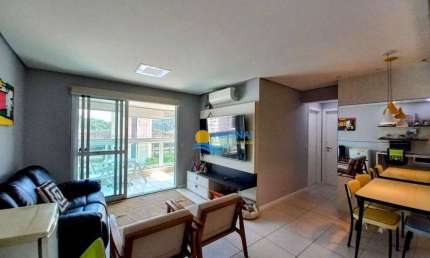 Apartamento com 2 dormitórios à venda, 80 m² por R$ 750.000,00 - Pitangueiras - Guarujá/SP