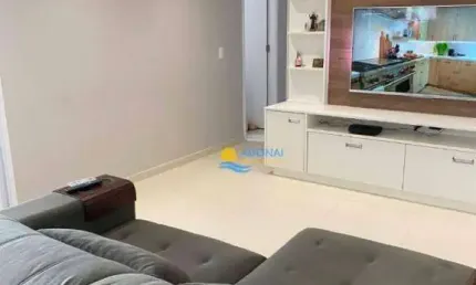 Apartamento com 2 dormitórios à venda, 84 m² por r$ 800.000,00 - pitangueiras - guarujá/sp