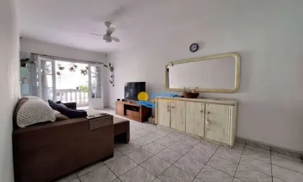 Apartamento com 2 dormitórios à venda, 72 m² por r$ 350.000,00 - jardim astúrias - guarujá/sp