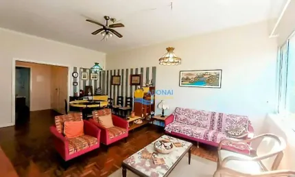 Apartamento com 3 dormitórios à venda, 120 m² por r$ 530.000,00 - pitangueiras - guarujá/sp
