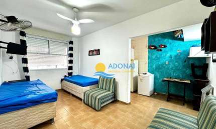 Kitnet com 1 dormitório à venda, 40 m² por R$ 270.000,00 - Jardim Astúrias - Guarujá/SP