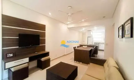 Apartamento com 2 dormitórios à venda, 65 m² por R$ 370.000,00 - Pitangueiras - Guarujá/SP