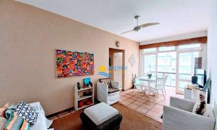 Apartamento com 2 dormitórios à venda, 100 m² por R$ 465.000,00 - Pitangueiras - Guarujá/SP