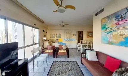 Apartamento com 3 dormitórios à venda, 110 m² por r$ 670.000,00 - pitangueiras - guarujá/sp