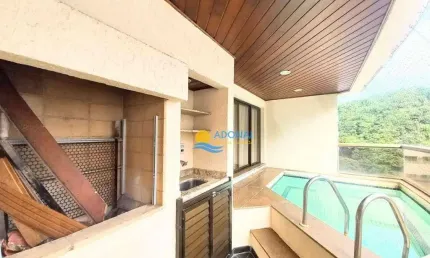 Apartamento com 4 dormitórios à venda, 120 m² por R$ 1.000.000,00 - Pitangueiras - Guarujá/SP