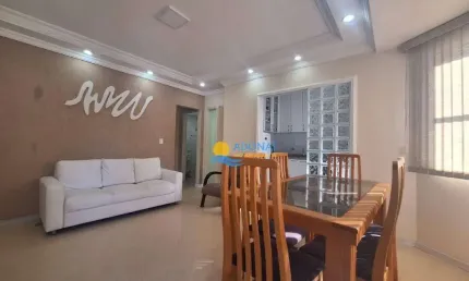 Apartamento com 2 dormitórios à venda, 60 m² por r$ 450.000,00 - jardim astúrias - guarujá/sp