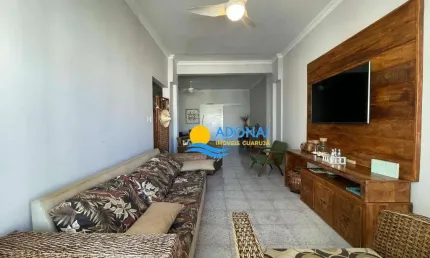 Apartamento com 3 dormitórios à venda, 130 m² por r$ 650.000,00 - pitangueiras - guarujá/sp