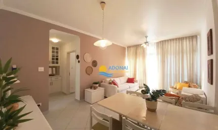 Apartamento com 1 dormitório à venda, 65 m² por r$ 480.000,00 - pitangueiras - guarujá/sp
