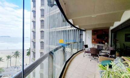 Apartamento com 3 dormitórios à venda, 187 m² por R$ 1.500.000,00 - Jardim Astúrias - Guarujá/SP