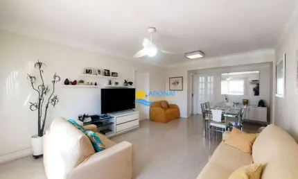 Apartamento com 3 dormitórios à venda, 126 m² por R$ 700.000,00 - Pitangueiras - Guarujá/SP