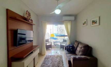 Apartamento com 2 dormitórios à venda, 80 m² por R$ 550.000,00 - Pitangueiras - Guarujá/SP